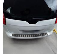 Protection du seuil de chargement Pare-chocs pour Peugeot 5008 2017-2025 Chrome Feuilles de fibre de carbone