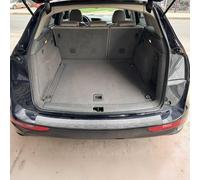 Protection du seuil de chargement Protection du pare-chocs pour Audi Q5 8RB 2008-2017 Acier inoxydable brossé