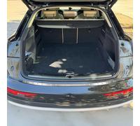 Protection du seuil de chargement Protection du pare-chocs pour Audi Q5 FY 2017-2024 Acier inoxydable brossé