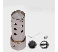 Protection du Tuyau D'éChappement Silencieux D'échappement DB Killer 20 Mm 25 Mm 30 Mm pour Moto(Silver-20mm)