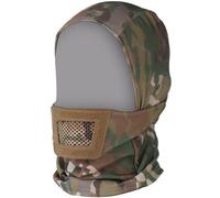 Protection du Visage Airsoft, Accessoires de Casque Airsoft, Couvre-Cou avec protège-Dents Respirant, Masque combiné avec Masque de Casque pour Accessoires cinéma et Jeux