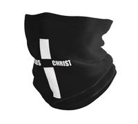 Protection du Visage Croix De Jésus-Christ Respirant Écharpe Demi-Visage Anti-Solaire Cache-Cou pour Cyclisme Yoga Randonnée