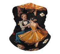 Protection du Visage Danse de Salon Petit modèle Respirant Chapeaux Demi-Visage Séchage Rapide Tube Bandeaux pour Adulte Yoga 26X30cm