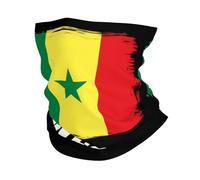 Protection du Visage Drapeau Sénégalais du Sénégal Bande De Cheveux Élastique Echarpe Tête Pirate pour Yoga, Jogging, Escalade