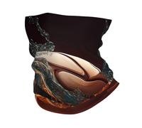 Protection du Visage Feu Flamme Basketball Eau Fraîche Ultra-Douce Écharpe Tube Multi-Usage Cache-Col pour Cyclisme Adulte Vélo