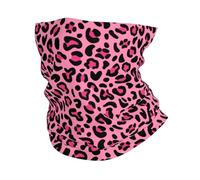 Protection du visage Imprimé léopard Roses mignon Chapeaux Yoga 25x50cm