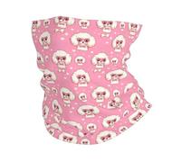 Protection du visage Imprimé mignon de caniche de dessin animé Bandana