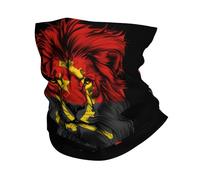 Protection du Visage Lion Drôle Drapeau De L'Angola Bande De Cheveux Elastiqu Echarpe Tête Pirate pour Yoga, Extérieur, Jogging