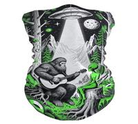 Protection du visage monstres OVNI extraterrestre Impression Guitare