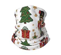 Protection du Visage Noël Casse-Noisette Élastique Décoration Faciale Imprimé Balaclava pour Moto Vélo Extérieur