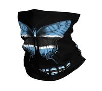 Protection du Visage Papillon Drôle Drapeau du Botswana Botswana Couvre-Chef Multifonction Balaclava pour Ski, Course À Pied, Yoga