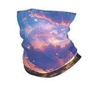 Protection du Visage Paris, France, Tour Eiffel, Paysage Urbain, Romantique, Magnifique Chapeaux Demi-Visage Ultra-Douce Élastique Tube Bandeaux pour Course À Pied Randonnée Extérieur 25X50Cm