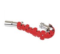 Protection échappement Polisport long rouge