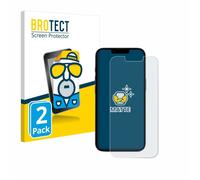 brotect Film Protection pour Apple iPhone 16e | 2 Pièces Mat Protection d'écran Made in Germany Anti Reflet Anti-traces de Doigts Anti-Rayures