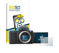 BROTECT Film Protection pour Sony Alpha ZV-E10 | 2 Pièces Clair Protection d'écran Made in Germany Anti-Rayures Transparent