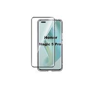 Protection écran complet Vitre en verre trempé Full cover noir pour Honor Magic 5 Pro 5G -