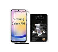Protection ¿cran complet Vitre en verre tremp¿ Full cover noir pour Samsung Galaxy A16 4G / Galaxy A16 5G - XEPTIO