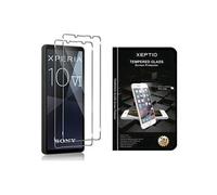 Protection ¿cran complet Vitre en verre tremp¿ Full cover noir pour Sony Xperia 10 VI 5G (2 unit¿s) - XEPTIO