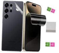 Protection écran confidentialité renforcée Compatible avec Blackview Shark 8 avec protection arrière transparent pose facile QR Code