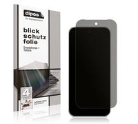 dipos I Protection écran de Confidentialité compatible avec Google Pixel 9a Protecteur d'écran Privacy Anti-Espion