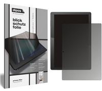 dipos Protection écran anti-espion pour Lenovo Tab M10 | Film mat, filtre de confidentialité 4 directions, sur mesure, anti-rayures, sans bulles, adhésion sans colle