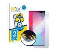 brotect Protection Intégrale 3D Incurvé Matte pour Samsung Galaxy S10 5G (2 Pièces) - Couverture Complète, Film Protection Écran