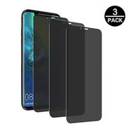 Protection Écran Huawei P20 Pro Anti Espion en Verre Trempé sans Bulles d'air Caselover Anti Spy Privacy Vitre Protecteur Ultra Résistant Anti Rayures 9H Dureté Film de Protecture, Lot de 3