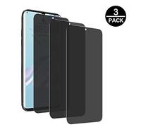 Protection Écran Huawei P30 Anti Espion en Verre Trempé sans Bulles d'air Caselover Anti Spy Privacy Vitre Protecteur Ultra Résistant Anti Rayures 9H Dureté Film de Protecture, Lot de 3
