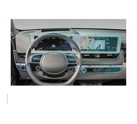 Protection Ecran Navigation pour Hyundai pour IONIQ 5 2022-2024 Film De Protection Écran TPU Écran Tactile Navigation GPS GPS Protection D'écran(Left Steering Wheel)