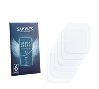 savvies Film Protection pour Honor Watch X5i | 6 Pièces Clair Protection d'écran Made in Germany Transparent Anti-Rayures Screen Protector