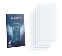 Protection Ecran Savvies pour Honor X5c Plus 6 Pièces - Film Protection Ultra Clair