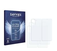 Protection Ecran Savvies pour Xiaomi Poco X7 Pro (Avant+Arrière) 6 Pièces - Film Protection Ultra Clair