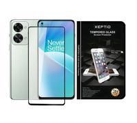 Protection écran vitre en verre trempé Full cover noir pour OnePlus Nord 2T 5G / One Plus Nord 2T 5G - pochette XEPTIO - Neuf