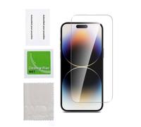 Protection écran - WE - APPLE IPHONE 15 PRO MAX - Anti-rayures - Anti-bulles d'air - Dureté 9H