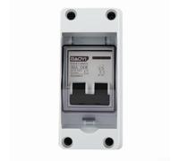 Protection efficace du circuit avec boîtier de combinaison de cellules photovoltaïques solaires étanches et disjoncteur CC (DC440 V - 80 A)