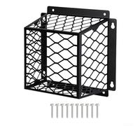 Protection en acier inoxydable 304 pour aérations - Méthode d'installation simple pour une installation rapide et une protection efficace contre les blocages (noir)