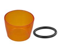 Protection en Caoutchouc Ambré pour Lampe de Camping Extérieur - Housse de Protection Contre Les Insectes pour Lanterne Goal Zero