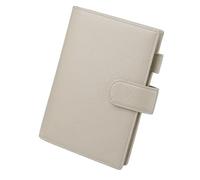 Protection en cuir synthétique pour carnet avec fonctions d'organisation intégrées pour une écriture efficace et une référence rapide en cuir PU