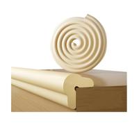 Protection en Mousse pour Bords & Coins,Bande de Sécurité 2 m pour Table & 4X Coussins d’Angle,pour Meubles & Lit Bébé - Adhésifs Antichoc (Beige)