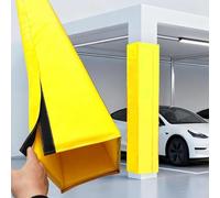 Protection en mousse pour poteaux de garage métalliques, enveloppe de colonne ajustable pour poteaux de sous-sol, rembourrage résistant aux intempéries pour paniers de basket, solution de re