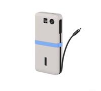 Protection en silicone intégrée pour batterie externe Anker 20 000 mAh 87 W A1383 avec correspondance dimensionnelle précise (gris)