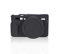 Protection en Silicone pour Appareil Photo Canon, étui de Protection en Silicone Souple pour Canon G7XII/G7X Mark II, Noir