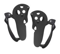 Protection en silicone pour manette avec attaches pour phalanges pour Meta Quest Pro, noir (2 pièces)