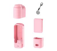 Protection en silicone renforcée pour Pocket 3 Gimbals Appareils Cache-objectif Design de protection tout autour Ajustement ergonomique Protection légère en silicone