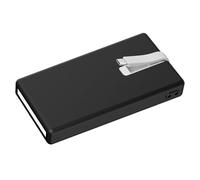 Protection en silicone résistant aux intempéries offrant un ajustement sûr avec dragonne pour batterie portable 100 W 12 000 mAh