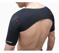 Protection Epaule Ski Epaulière Sports Hiver Maintien Epauliere Attelle Epaules Douleurs Tendinite Blessure Luxation Hommes Femmes (L)