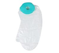 Protection Étanche pour Plâtre de Bras Adulte, Silicone Transparent | Réutilisable, Ajustement, Facile à Enfiler, Bain, Protection Fiable au Usage Courant