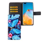 Protection Etui pour Huawei P40 Pro Étui Coque Sac Portefeuille Étui Pour
