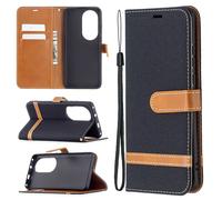 Protection Etui pour Huawei P50 Pro Étui à Clapet Pochette Étui Étuis Noir Neuf