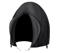 Protection extérieure - Housse de fauteuil double œuf - Housse de protection pour meubles - Résistante et imperméable - Avec fermeture éclair - Pour balançoire, balcon, jardin, cour, terrasse, côté